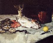 Edouard Manet, Still Life with Fish